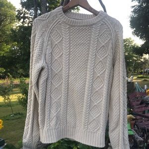 LL bean fisherman sweater
